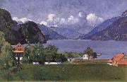 Max Buri, Brienzersee-Landschaft